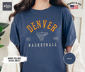 Unisex Denver Basketball Shirt Retro Nugget Basketball Shirt Denver Basketball Apparel Denver Sports Apparel Retro Nugget Basketball Gift Graphic Tee – Bold Style · Trending Graphic Apparel
