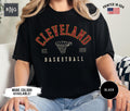 Unisex Cleveland Basketball Shirt Retro Cavalier Basketball Shirt Cleveland Basketball Apparel Cleveland Sports Apparel Cavalier Gift Graphic Tee – Soft Feel · High-Quality Print