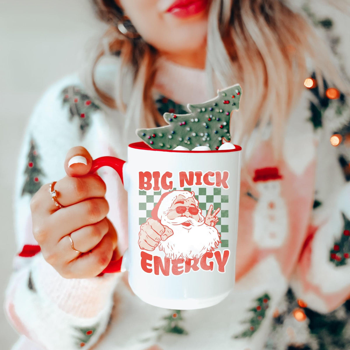Funny Santa Mug Big Nick Energy Coffee Cup Funny Santa Coffee Cup Funny Christmas Cup Santa Coffee Mug Holiday Coffee Mug Christmas Gifts Graphic Tee – Premium Graphic · Must-Have Style