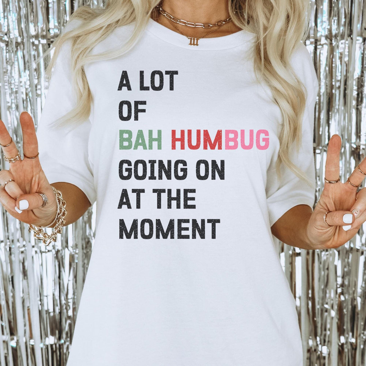 A Lot of Bah Humbug Going On At The Moment Christmas A Lot Going on At The Moment Shirt A Lot Going On At The Moment Tee Graphic Tee – Warm & Stylish · Perfect For Daily Wear