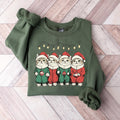 Christmas Cats Sweatshirt Christmas Sweatshirt Funny Cats Sweater Cat Mom Kitty gift shirt Crewneck Sweater Christmas gift for Mom Sweatshirt – Cozy Vibes · Trending Graphic Apparel