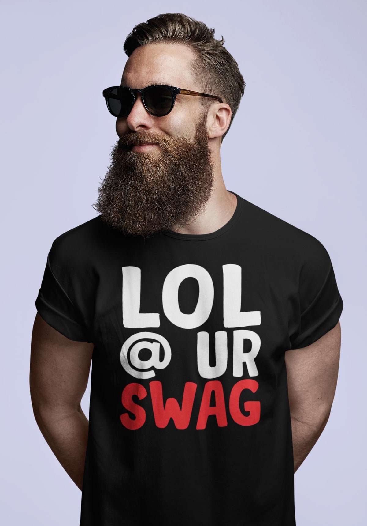 Lol Ur Swag Shirt Graphic Tee – Feel-Good Design · Must-Have Style