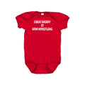 Arm Wrestling Baby Bodysuit Arm Wrestling Baby Onepiece Arm Wrestler Baby Gift Arm Wrestler I Beat Daddy At Arm Wrestling Graphic Tee – Bold Style · Must-Have Style