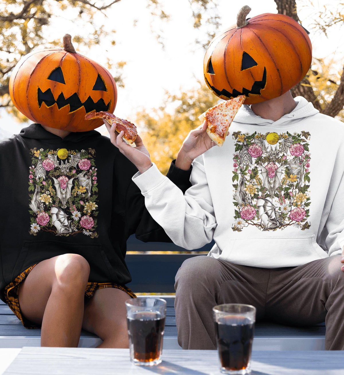 Halloween Bat Hoodie Spooky Sweatshirt Dark Academia Hoody Scary Garden Sweater Horror Bird Jumper Goblincore Clothing Hooded Shirt Hoodie – Warm & Stylish · Top Pick For Any Outfit