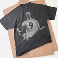 Erling Haaland shirt Soccer handmade Bleached T shirt Sport Bleached faded black cotton t shirt gift for him gift for her Graphic Tee – Soft Feel · Great Gift For Fans