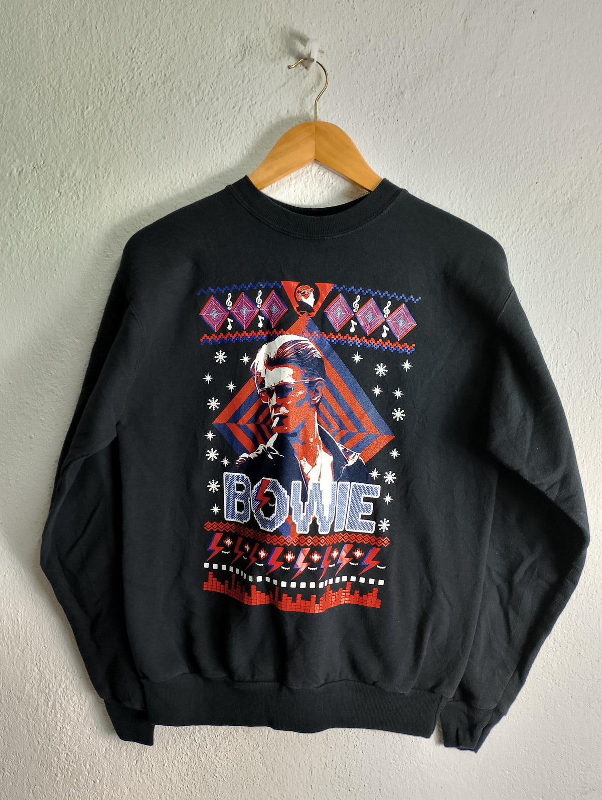 David Bowie crewneck sweatshirt Small Sweatshirt – Premium Graphic · Top Pick For Any Outfit
