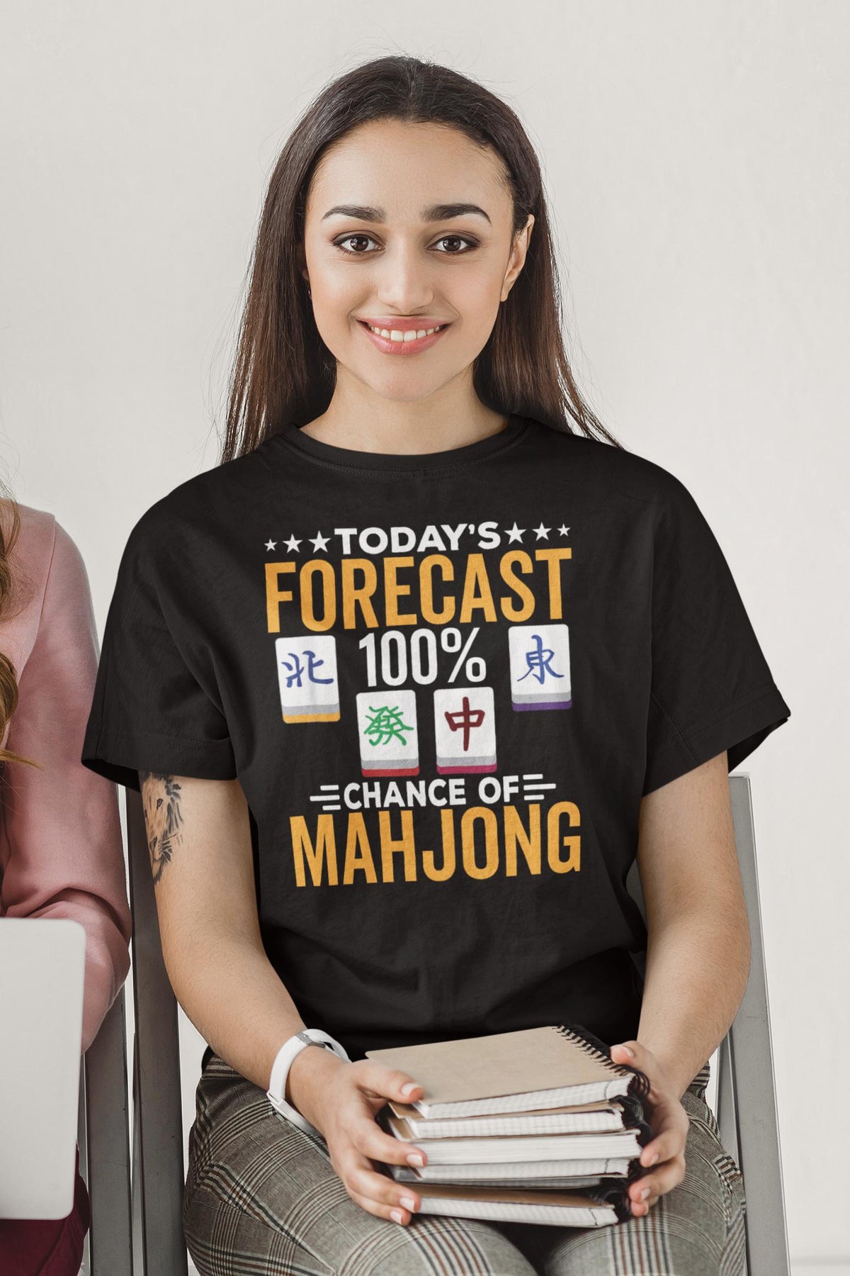 Today39s Forecast 100 Chance Of Mahjong Shirt Mahjong lover Shirt Gift For Mahjong Player I Love Mahjong Shirt Mah Jong Game Shirt Graphic Tee – Cozy Vibes · Must-Have Style