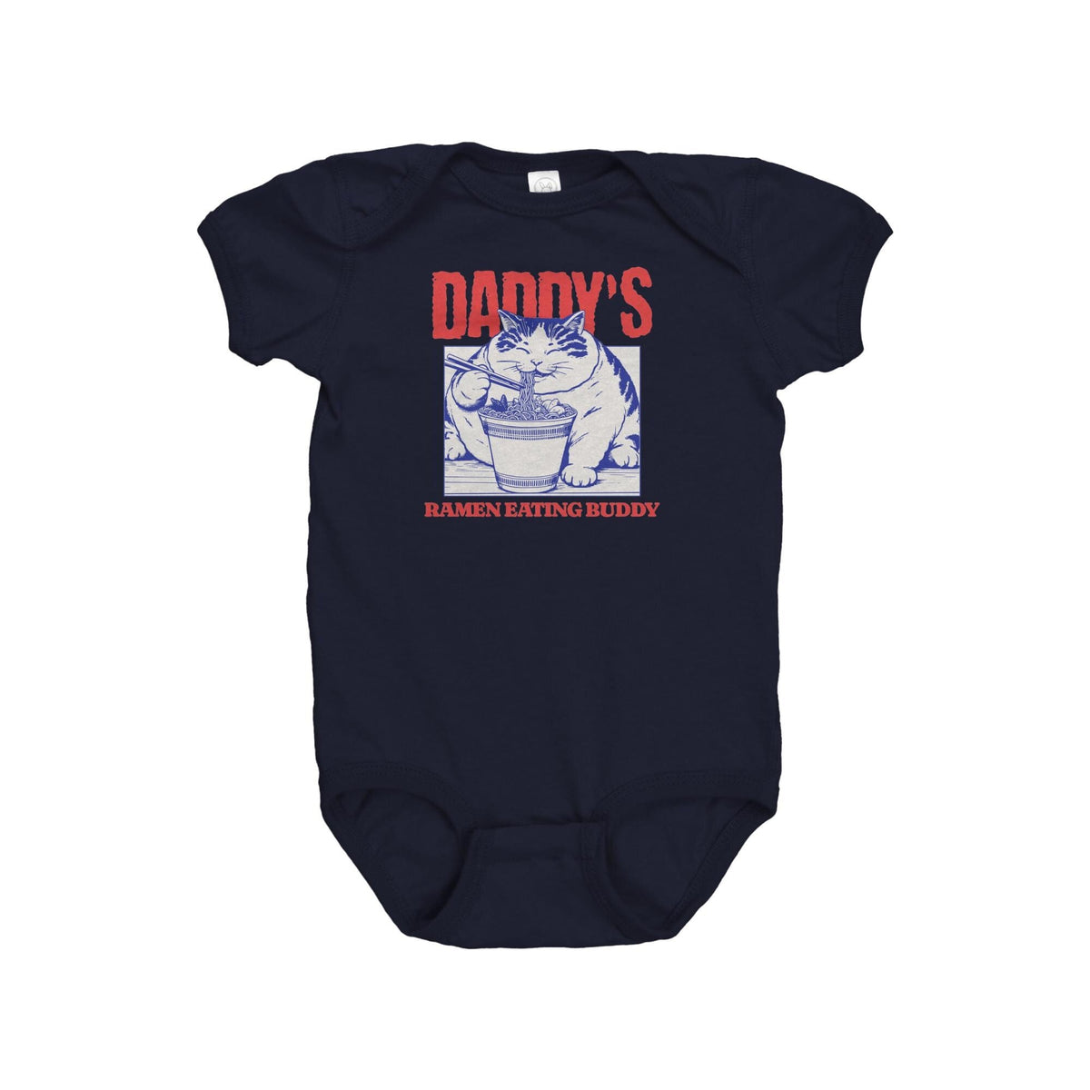 Ramen Baby Bodysuit Ramen Baby Onepiece Ramen Noodle Gift Daddys Ramen Eating Buddy Graphic Tee – Soft Feel · Perfect For Daily Wear