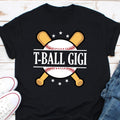 Gigi Baseball Shirt Cute Baseball Gift T Ball Gigi Baseball Game Shirt T ball Shirt For Grandma Cute Baseball Game Day Shirt Graphic Tee – Easygoing Wear · Perfect For Daily Wear