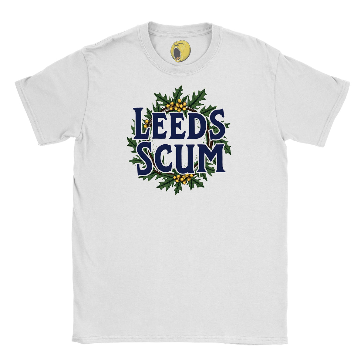 Leeds Scum Christmas T Shirt ALAW MOT Funny Gift For Him Her Graphic Tee – Soft Feel · Trending Graphic Apparel