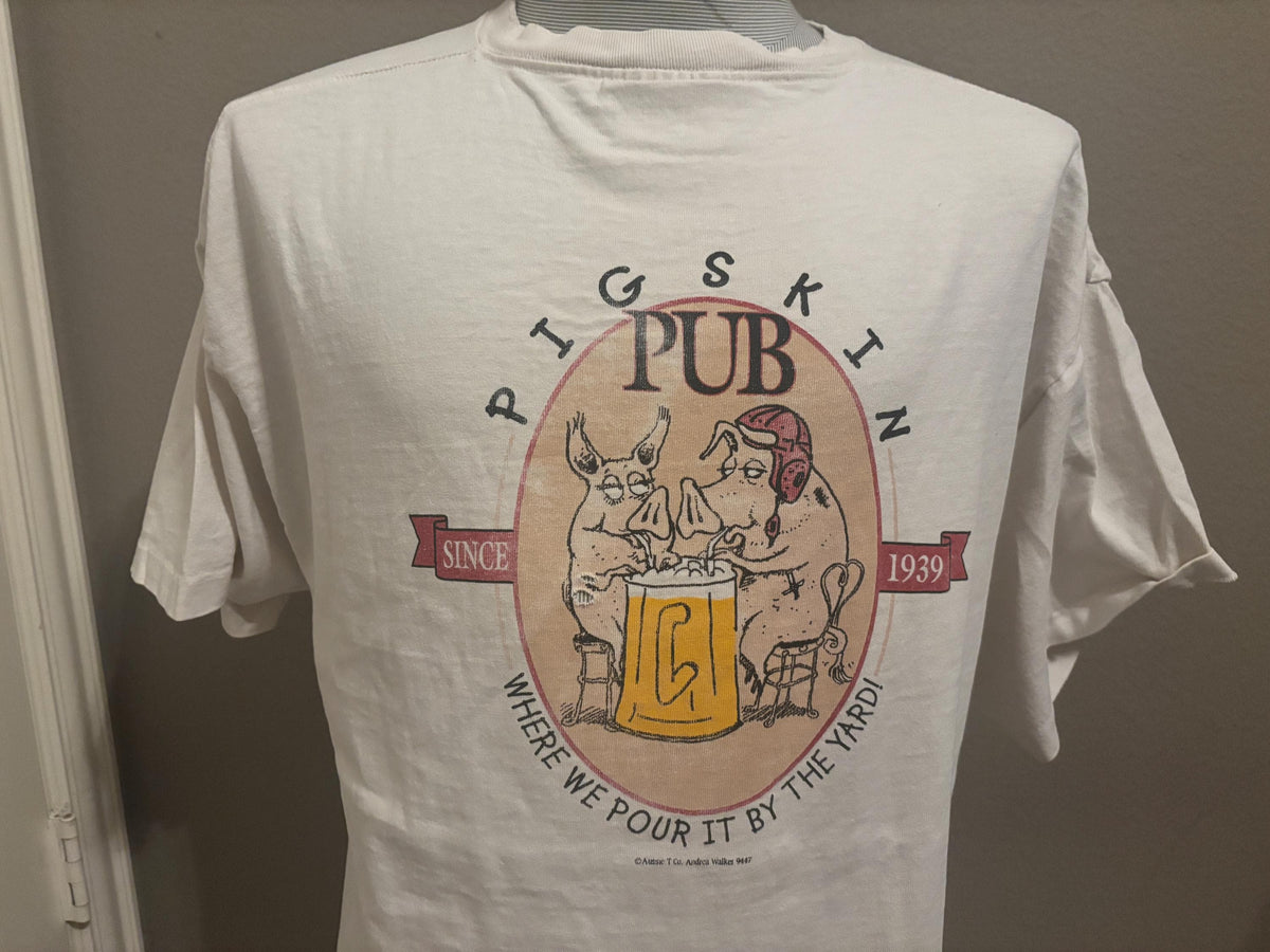 Vintage 9039s The Pigskin Pub Bar T shirt XL Graphic Tee – Premium Graphic · Trending Graphic Apparel