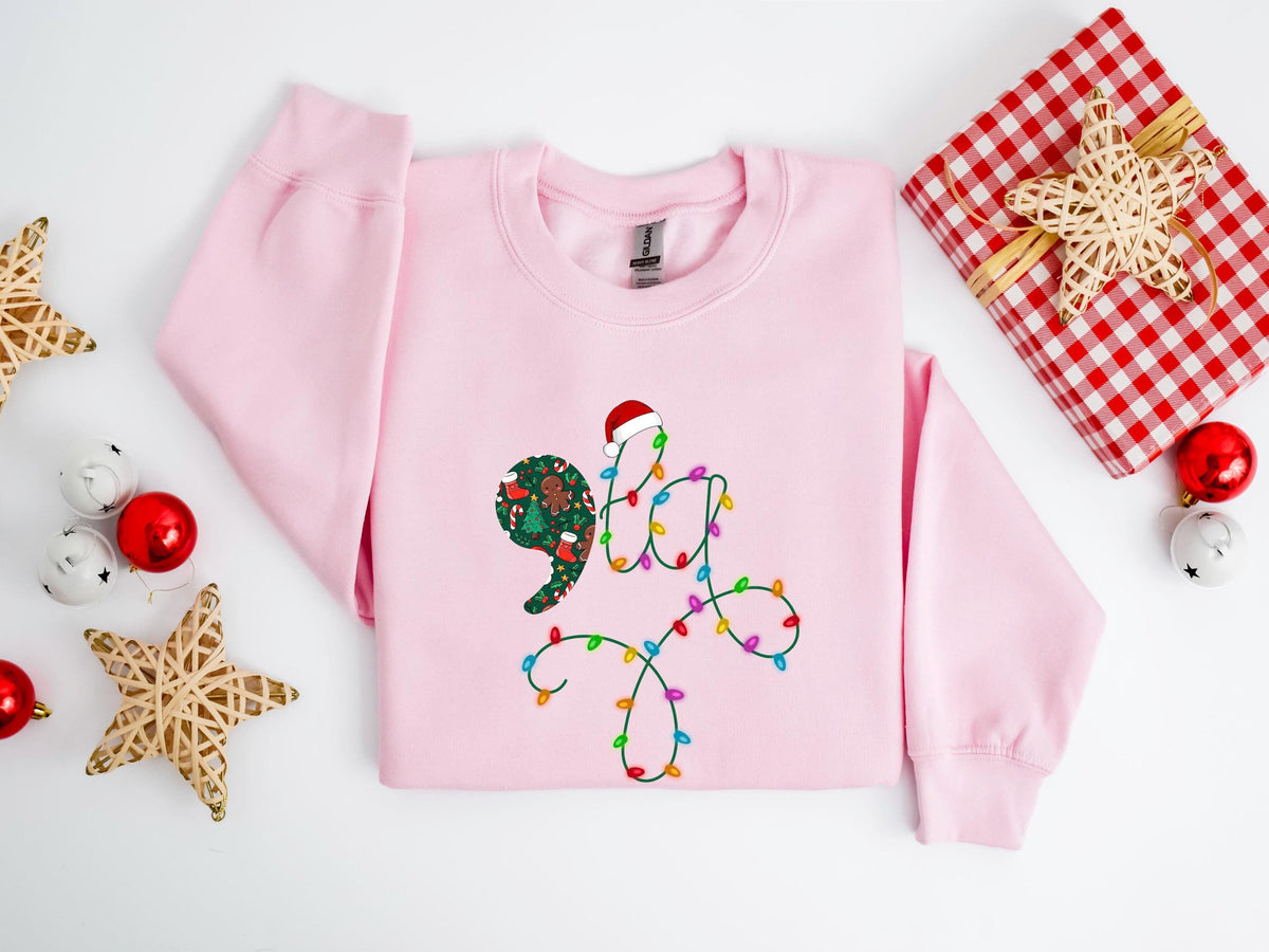 Comma La Christmas Sweatshirt Kamala La Christmas Merry KamalaKamala Harris 2024 Election 2024 Christmas Woman Sweatshirt La Christmas Sweatshirt – Everyday Comfort · Must-Have Style
