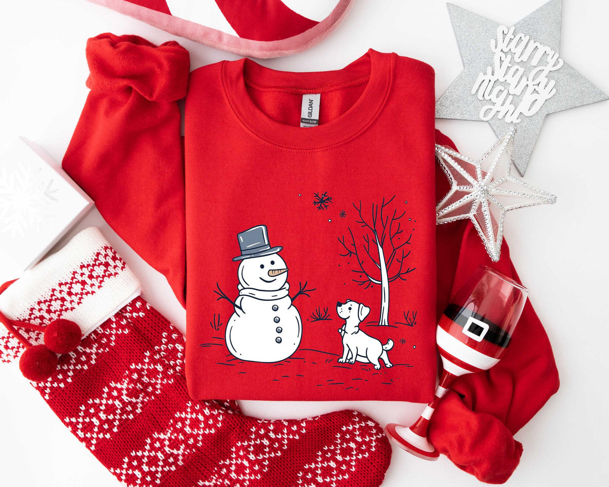 Christmas Snowman Sweatshirt Christmas Sweatshirt Snowman Shirt Christmas Gifts Christmas Crewneck Christmas Shirts for Women Sweatshirt – Warm & Stylish · Top Pick For Any Outfit