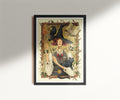 Witch Black Cat Wall Art Dark Fantasy Poster Magic Witchy Print Spooky Halloween Gift Enchanting Witch Portrait Gothic Home Decor Graphic Tee – Everyday Comfort · Top Pick For Any Outfit