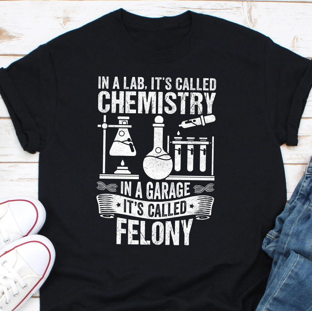 Science Shirt In a Lab It39s Called Chemistry Shirt Chemistry Shirt Science Student Tee Science School Shirt Funny Science Shirt Graphic Tee – Everyday Comfort · Top Pick For Any Outfit