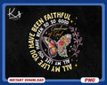 All My Life You Have Been Faithful Png Goodness Of God Png Jesus Png Bible Verse Png Religious Png Floral Butterfly Png Christian Png Graphic Tee – Premium Graphic · Top Pick For Any Outfit