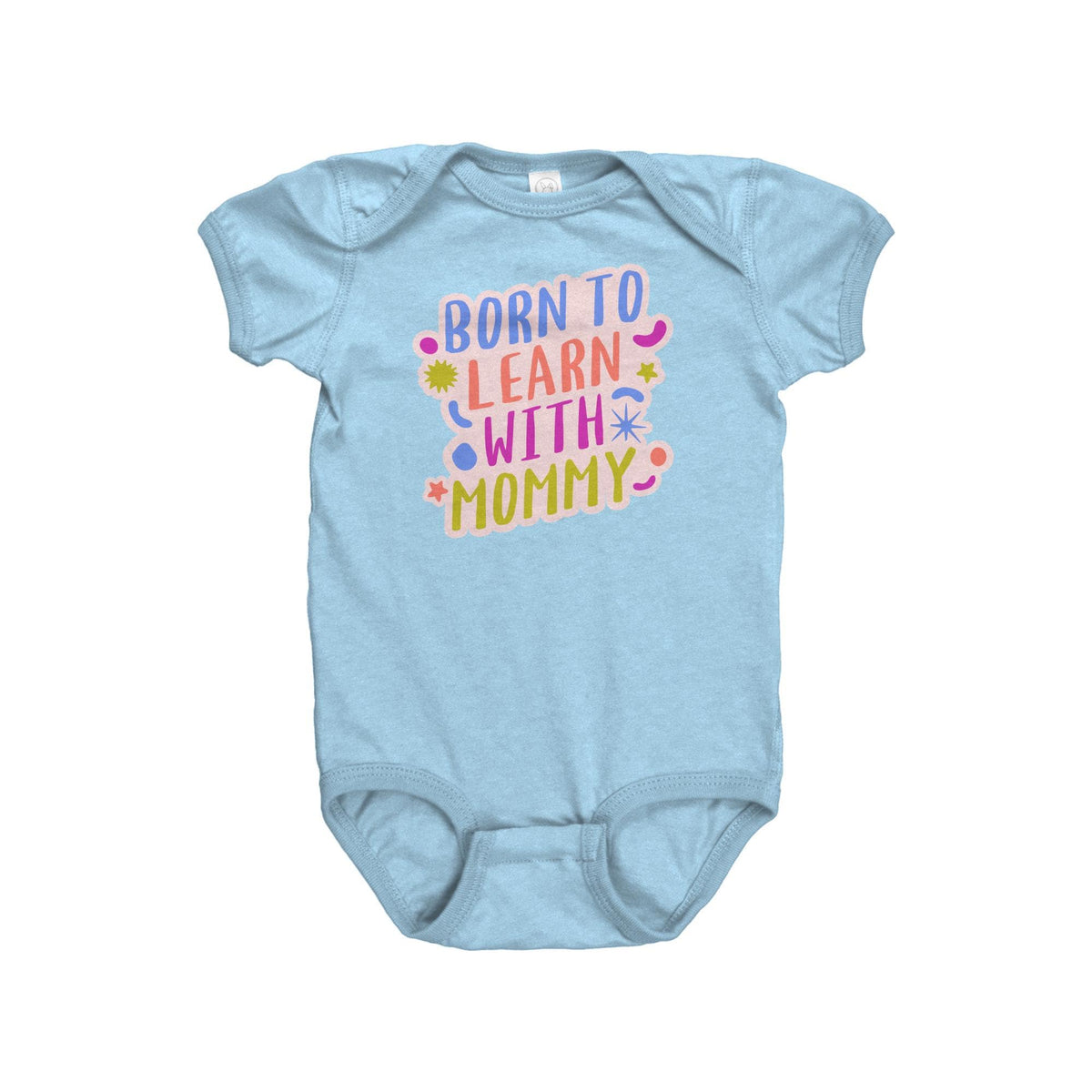Homeschool Baby Bodysuit Homeschooler Baby Onepiece Homeschooling Baby Gift Home School Baby Born To Learn With Mommy Graphic Tee – Bold Style · Top Pick For Any Outfit