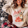 Christmas Donkey Sweatshirt Funny Donkey Sweater Funny Animal Shirt Cute Farmer Shirt Christmas Country Shirt Donkey Gift for Women Sweatshirt – Soft Feel · Must-Have Style