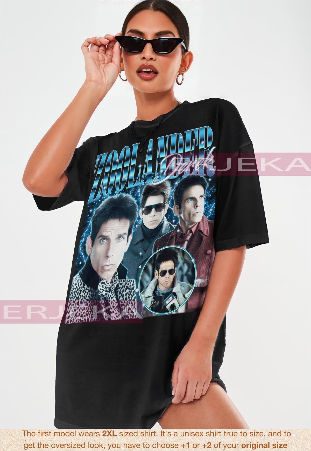 DEREK ZOOLANDER Vintage Shirt Derek Zoolander Homage Tshirt Derek Zoolander Fan Tees Derek Zoolander Retro 90s Sweater Derek Zoolander Graphic Tee – Fan Favorite · Great Gift For Fans
