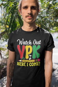 Watch Out VPK Here I Come Shirt Back To School Shirt 1st Day Of School Shirt First Day Of VPK Shirt Pre School Kids Shirt VPK Shirt Graphic Tee – Aesthetic Look · High-Quality Print