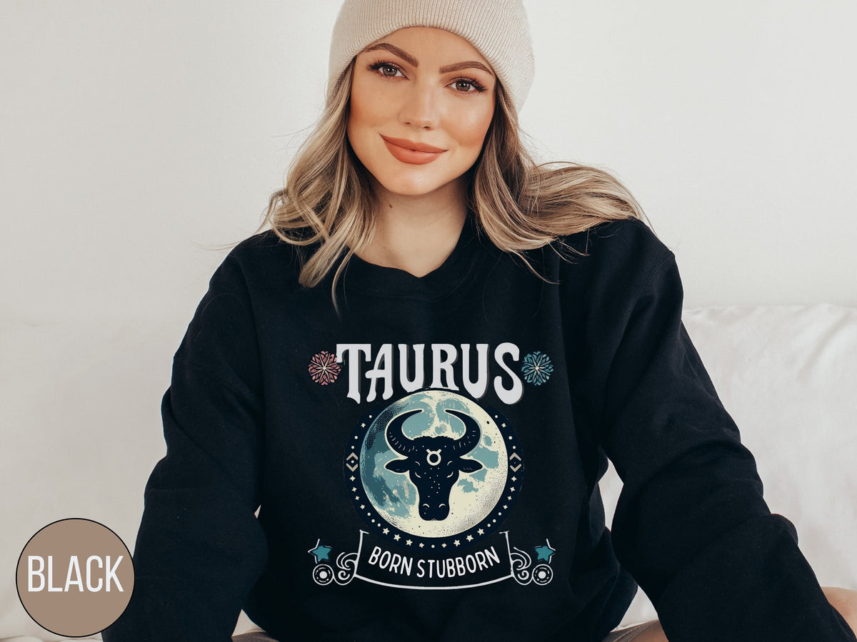 Taurus Sweatshirt Taurus Crewneck Sweatshirt Taurus Hoodie Taurus Gift Astrology Gifts Birthday Gift Zodiac Sign Shirt Funny Taurus Hoodie – Cozy Vibes · Great Gift For Fans