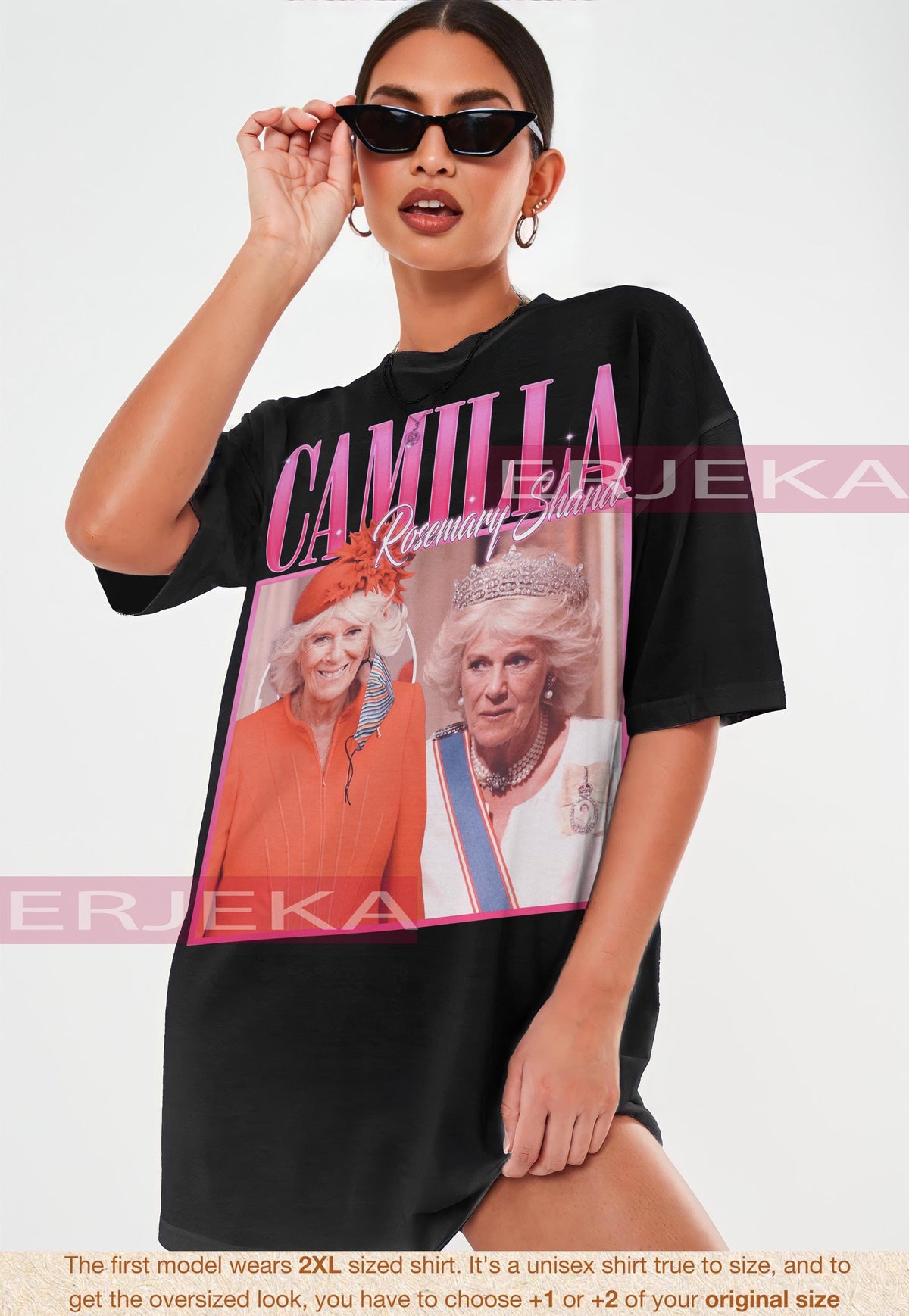 CAMILLA ROSEMARY SHAND Retro T shirt Camilla Rosemary Tee Camilla Rosemary Shand Long Sleeve Shirt Camilla Fans Tee Camilla Kids Tee Graphic Tee – Everyday Comfort · Must-Have Style
