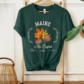 Maine Shirt Leaf Peeping Sweater Maine Vacation Sweatshirt Maine Gift New England Shirt Maine Souvenir Cute Fall Shirt Falling Leaves Sweatshirt – Soft Feel · High-Quality Print