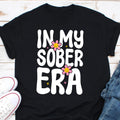 In My Sober Era Shirt Sobriety Gift Recovery Shirt Gift for Sponsor AA Recovery Gifts Sobriety Gift Idea Sobriety Shirt Recovery Gift Graphic Tee – Aesthetic Look · Must-Have Style