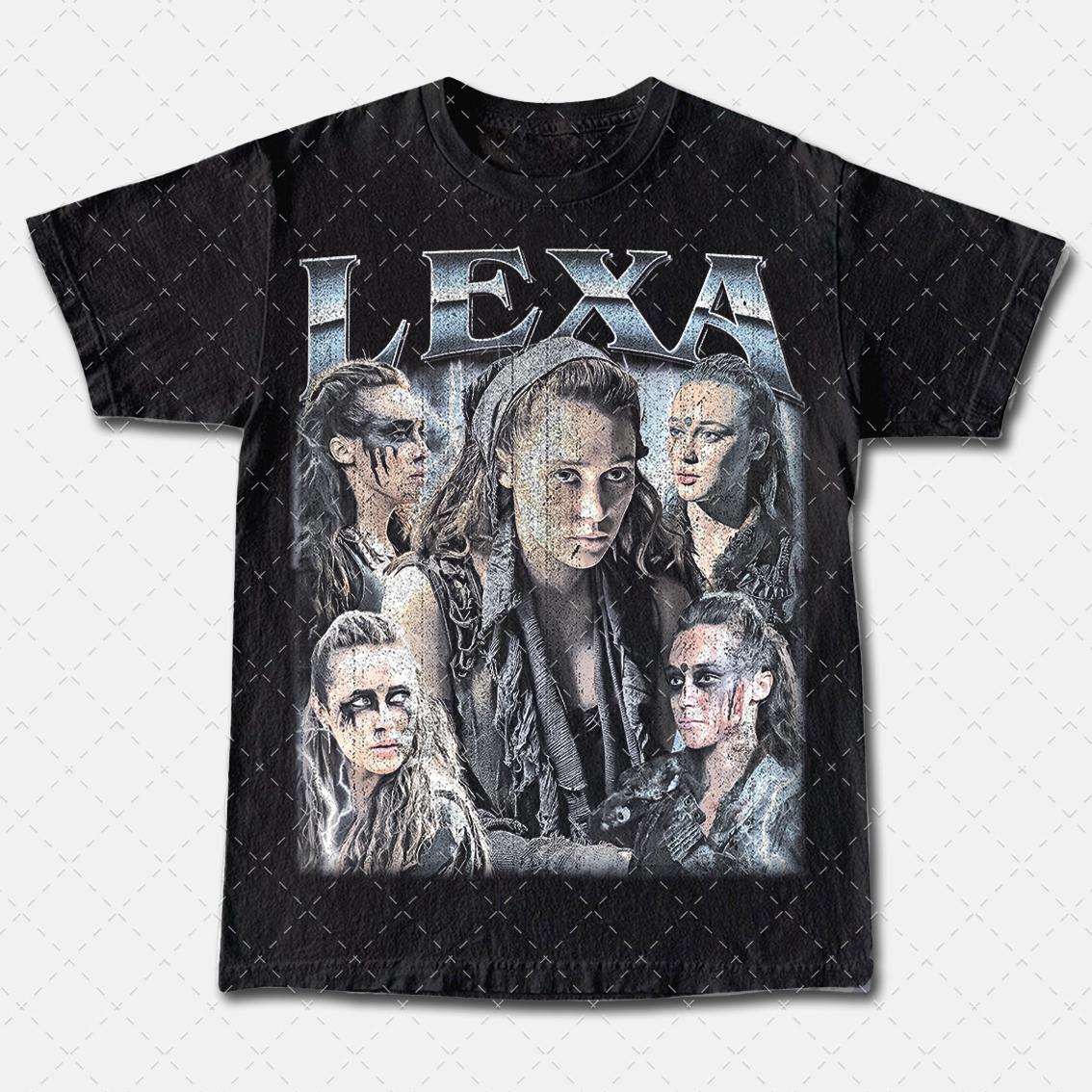 Vintage Lexa The 100 90s Style Shirt Vintage 90s Shirt Movie Gift For Woman and Man Unisex T shirt Graphic Tee – Warm & Stylish · Great Gift For Fans