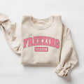 Freezin Season Sweatshirt Winter Sweatshirt Cozy Season Sweatshirt Freezing Season Sweatshirt Winter Holiday Gift Unique Holiday Shirt Sweatshirt – Feel-Good Design · Great Gift For Fans