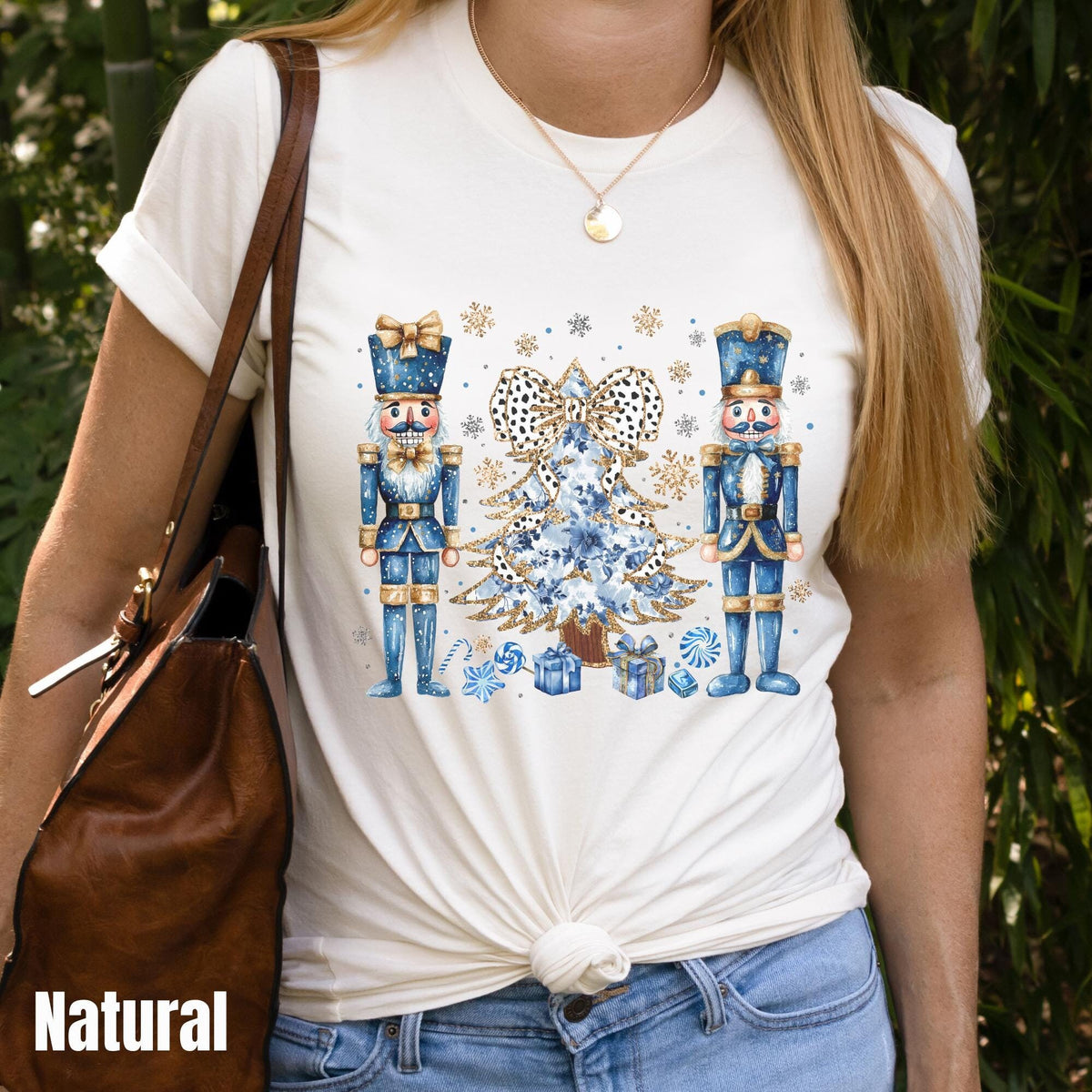 Coquette Nutcracker Christmas Shirt Nutcracker Gift Nutcracker Ballet Girly Aesthetic Christmas Shirt Blue Christmas Shirt Coquette Bow Graphic Tee – Easygoing Wear · Great Gift For Fans