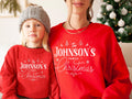 Matching Family Christmas Sweatshirt Adults And Kids Personalised Christmas Sweaters Sweatshirt – Fan Favorite · Must-Have Style