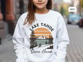 Lake Tahoe Sierra Nevada Youth Sweatshirt Unisex Crewneck Jumper for Kids Mountains Gift Outdoor Adventure Camping Apparel Nature Sweatshirt – Premium Graphic · Must-Have Style