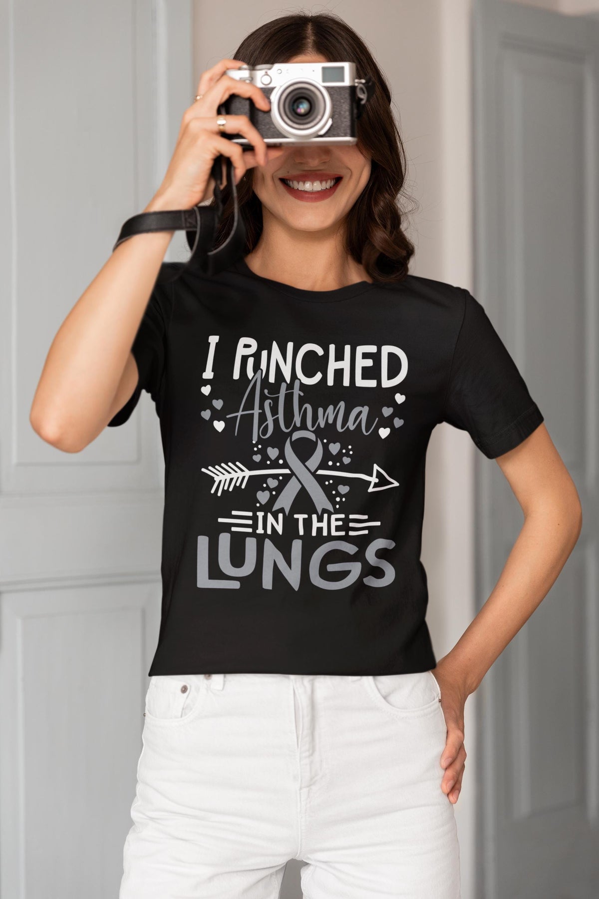 I Punched Asthma in the Lungs Shirt Asthma Awareness Asthma Shirt Asthma Gift Asthma T Shirt Asthma Just A Breath taking Experience Graphic Tee – Fan Favorite · Perfect For Daily Wear