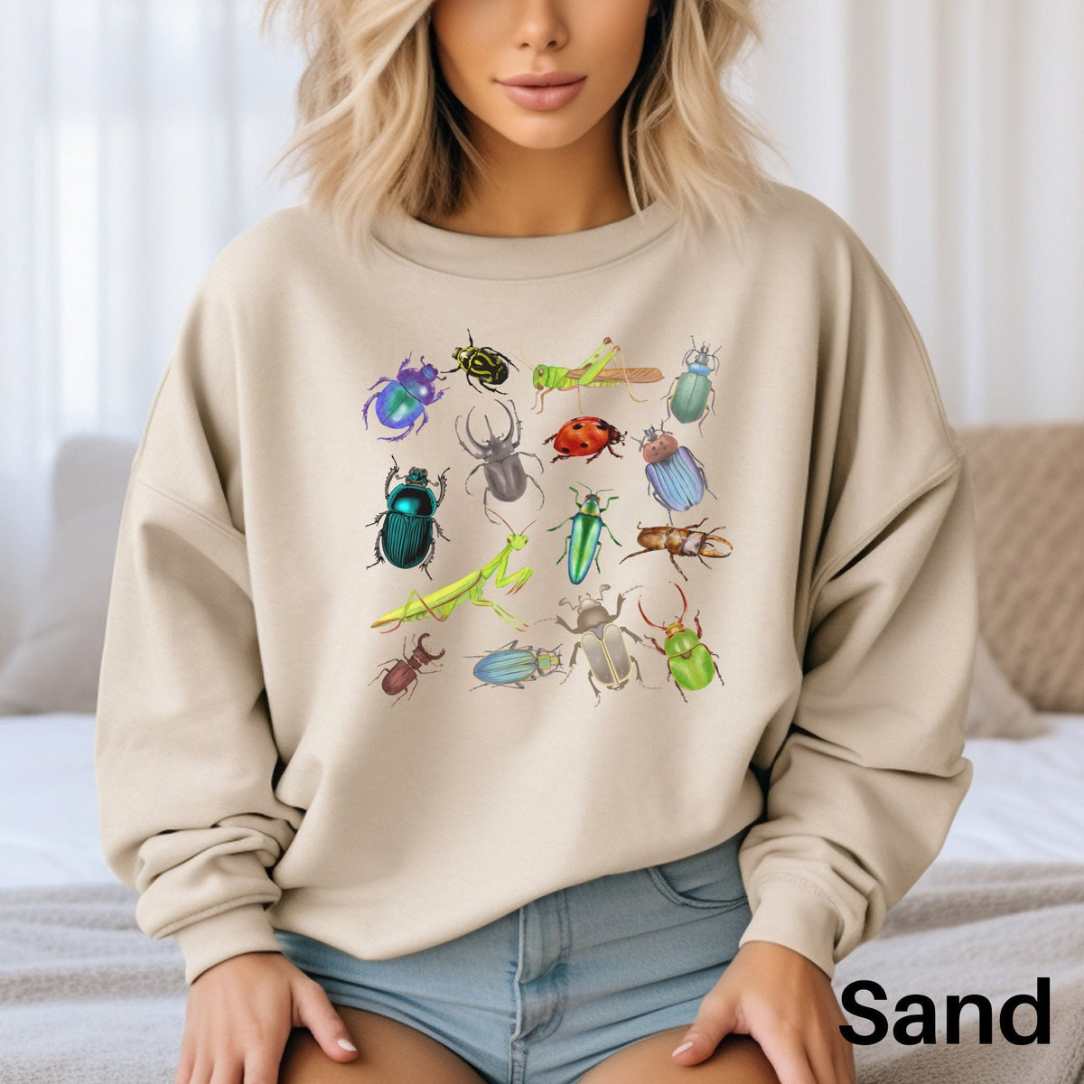 Bug Sweatshirt Entomology Sweatshirt Bug Lover Sweater Entomology Gift Entomologist Sweatshirt Insect Sweater Insect Lover Gift Sweatshirt – Aesthetic Look · Great Gift For Fans