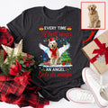 Dog Memorial Every Time A Bell Rings An Angel Gets Its Wings Christmas Dog Lover T Shirt Dog Remembrance Gift Dog Memorial T Shirt Graphic Tee – Easygoing Wear · Great Gift For Fans