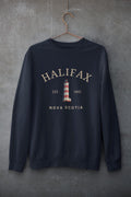 Halifax Nova Scotia Canada Lighthouse Sweatshirt Gifts Beach Crewneck Sweatshirt – Aesthetic Look · Perfect For Daily Wear
