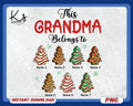 Personalized Christmas Grandma Png This Grandma Belongs To Png Merry Christmas 2024 Png Christmas Vibes Png Christmas Tree Cake Png Graphic Tee – Easygoing Wear · Great Gift For Fans