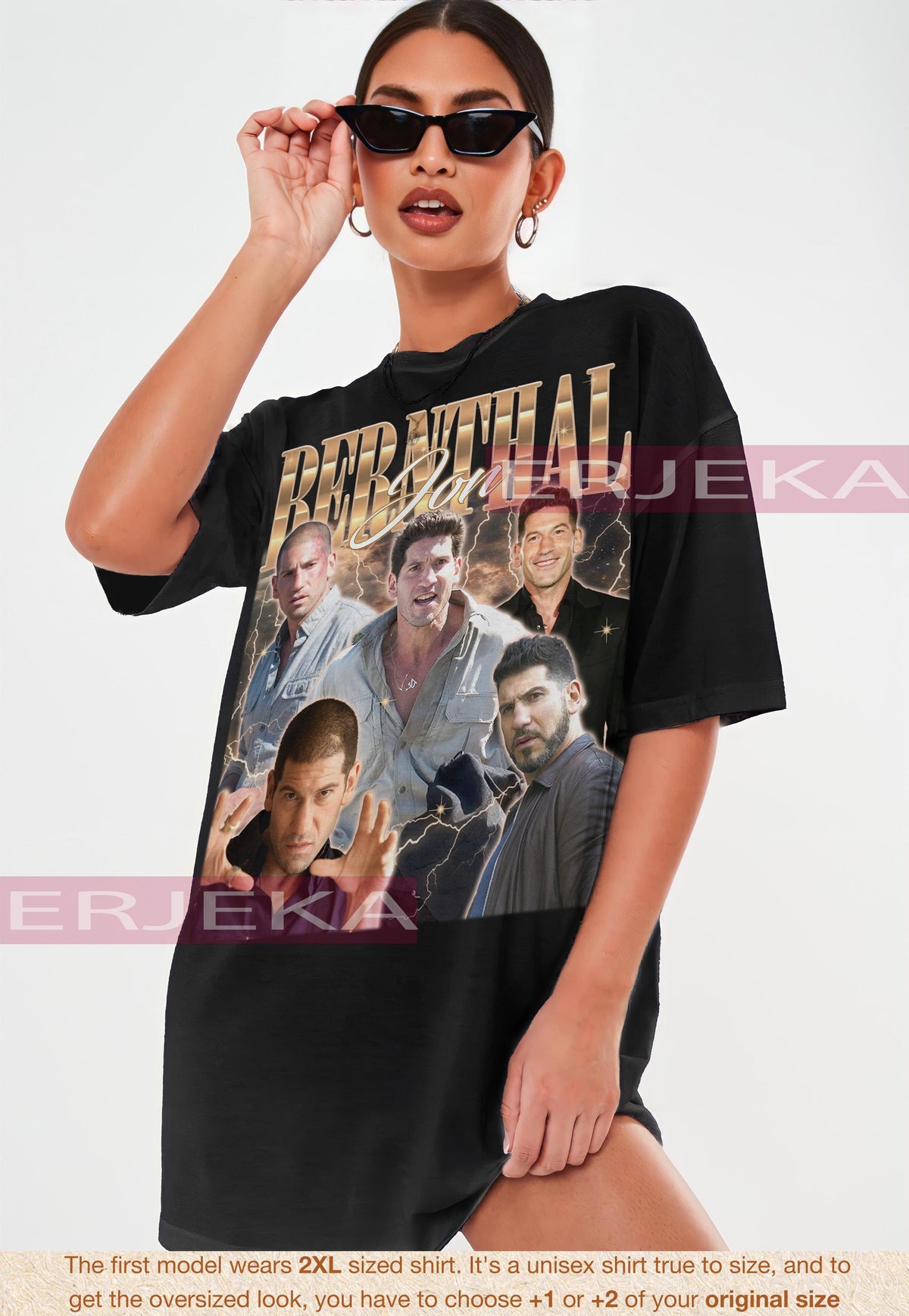 JON BERNTHAL Shirt Jon Bernthal Homage T Shirt Jonathan Edward Bernthal American Actor Vintage Retro 90s Merch The Punisher Fans Gift Graphic Tee – Cozy Vibes · Must-Have Style