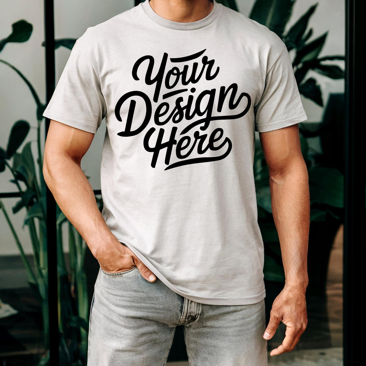 Men39s Ash Bella Canvas 3001 Mockup T shirt Mockup 3001 ASH BC Mockup Men Shirt Model Mockup Male Ash Bella Canvas T Shirt Mockup BC3001 Graphic Tee – Cozy Vibes · Top Pick For Any Outfit