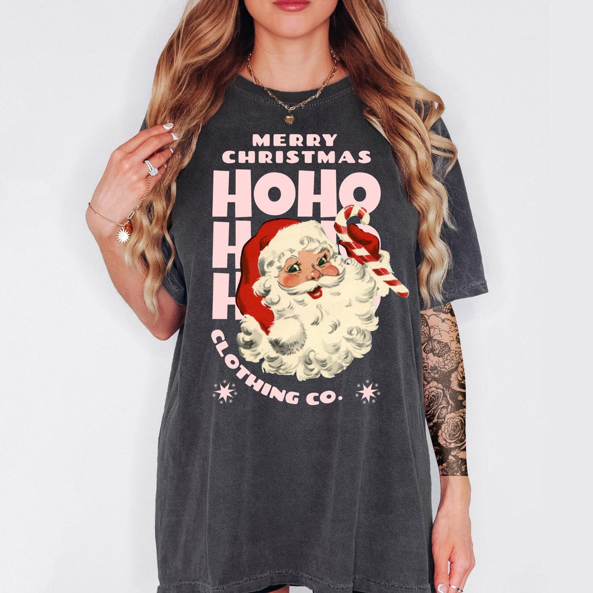 Comfort Colors Retro Santa Shirt Merry Christmas Shirt Retro Christmas Shirt Cute Christmas Shirt Funny Christmas Shirt Graphic Tee – Bold Style · Great Gift For Fans