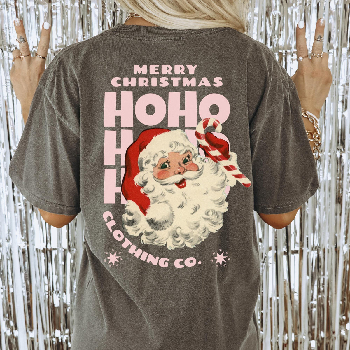 Comfort Colors Retro Santa Shirt Merry Christmas Shirt Retro Christmas Shirt Cute Christmas Shirt Retro Santa Shirt Back Design Graphic Tee – Warm & Stylish · Top Pick For Any Outfit
