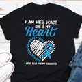 I Am Her Voice She Is My Heart Shirt Diabetes Awareness Tee Diabetic Life Tee Diabetes Support Shirt Diabetes Warrior Shirt T1D Life Graphic Tee – Warm & Stylish · Trending Graphic Apparel