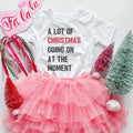 Kids A Lot of Christmas Going On At The Moment Shirt Kids A Lot Going on At The Moment Shirt Cute Girls Christmas Tee Graphic Tee – Aesthetic Look · Great Gift For Fans