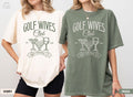Custom Golf Wife Cocktail Club Shirt Personalized Abandoned Wives Club Womens Tshirt Golf Par Tee Martini Tee Comfort Colors Golfing Gift Graphic Tee – Everyday Comfort · High-Quality Print