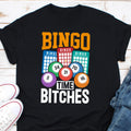 Bingo Time Bitches Funny Bingo Game Lover Lucky Player T Shirt Mom Dad Grandma Wife Mother39s Day Shirts Fun Christmas Present Gift Idea Graphic Tee – Fan Favorite · Must-Have Style