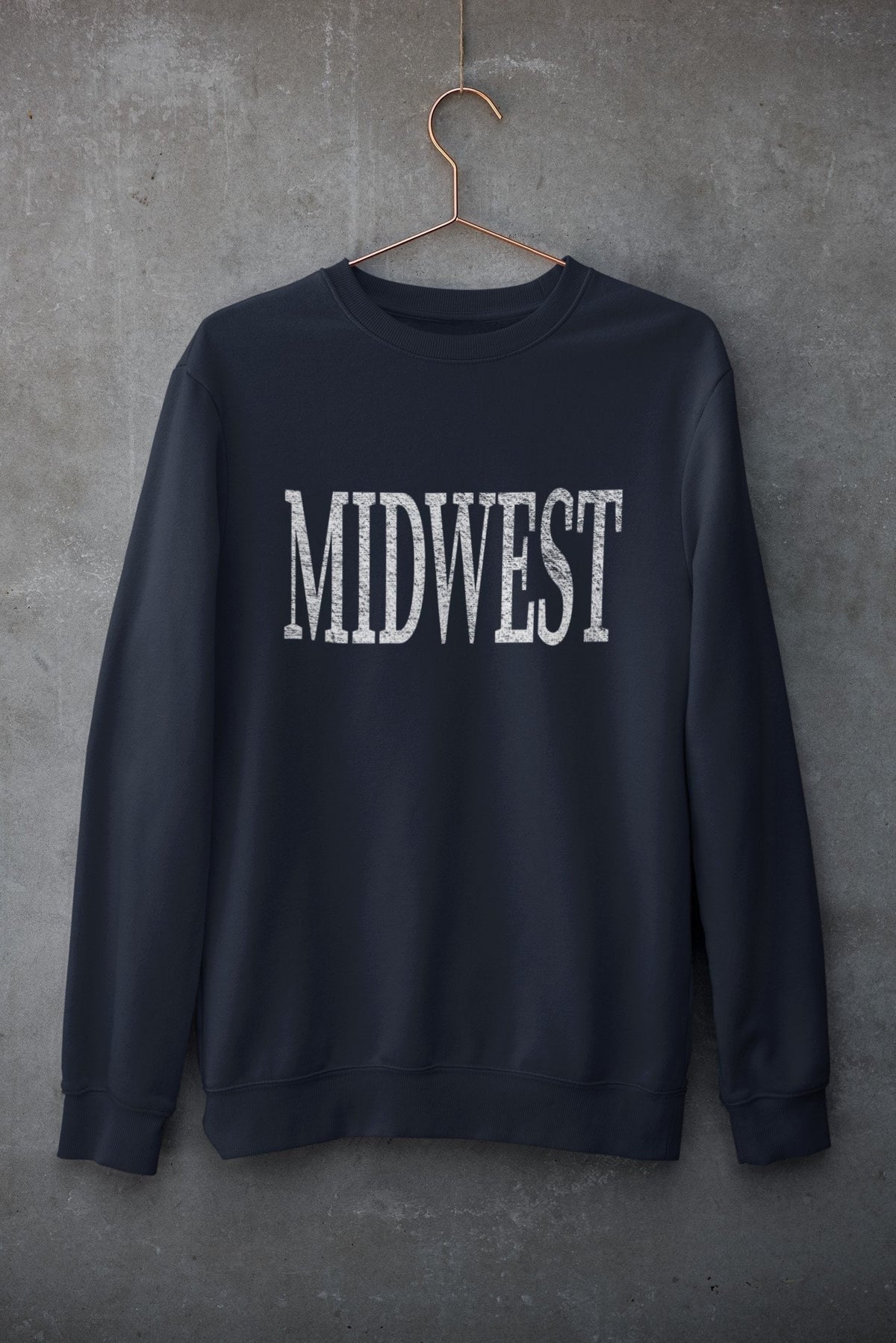 Midwest Sweatshirt Midwest Shirt Midwest Crewneck Midwest Gifts Trendy Pullover Oversized Sweatshirt Hipster Sweatshirt Sweatshirt – Easygoing Wear · High-Quality Print