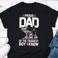 Proud Dad Of The Toughest Boy I Know Shirt Autism Awareness T Shirt Autism Shirt Autism Awareness Shirt Father39s Day Gift Ableism Shirt Graphic Tee – Premium Graphic · Perfect For Daily Wear