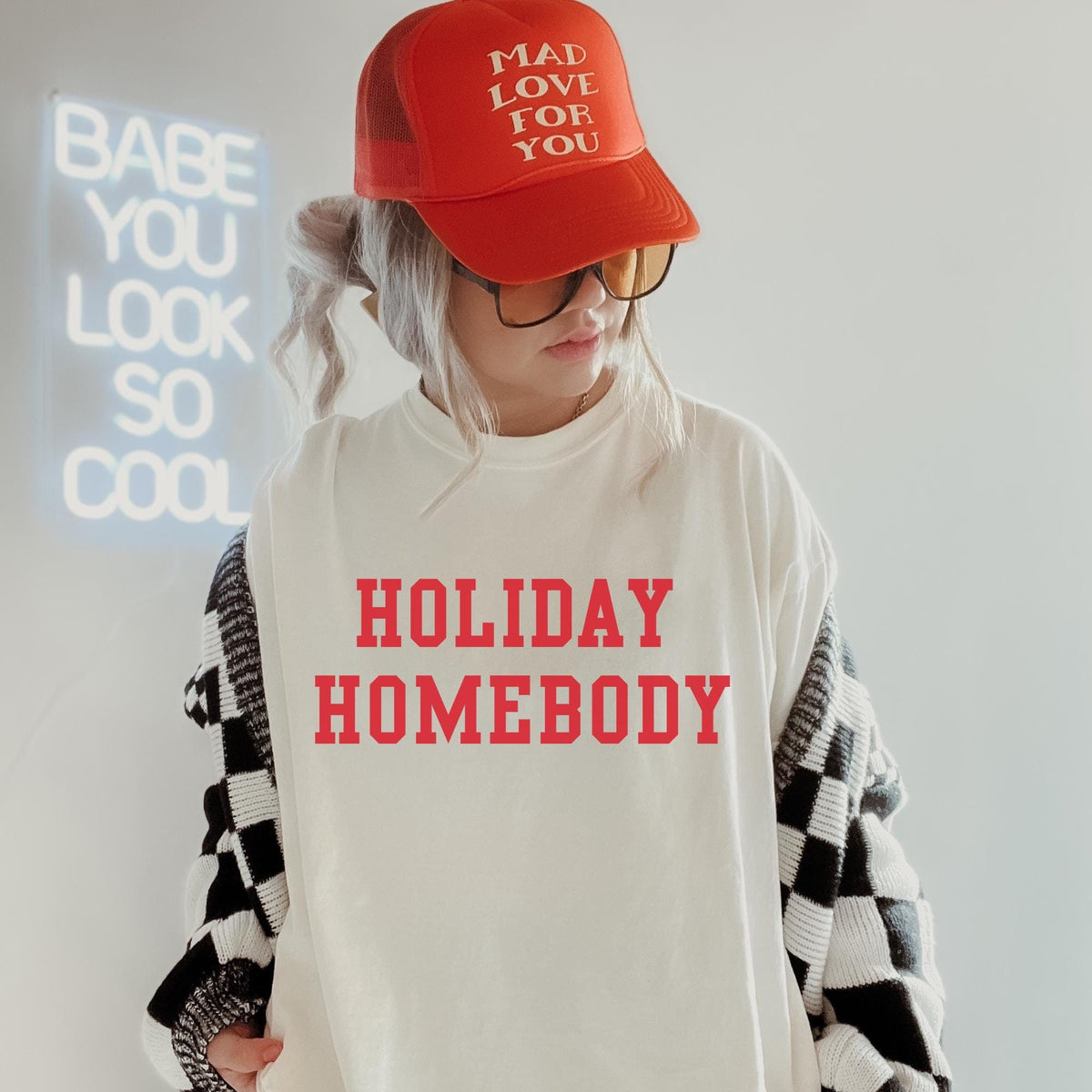 Holiday Homebody Shirt Christmas Introvert Funny Christmas Tee Christmas Shirt Oversized Christmas Tshirt Aesthetic Christma Graphic Tee – Fan Favorite · Great Gift For Fans