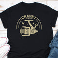 Cranky T shirt Funny Fishing Shirt Fishing Reel Tee Fisherman Gift Fisher Man Tee Fishing Dad Gift Fishing Gift Ideas For him Dad Husband Graphic Tee – Aesthetic Look · Top Pick For Any Outfit